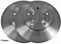 2X Bremsscheibe Ackoja A26-80005 2 Bremsscheiben Vorderachse Vorne FüR Honda