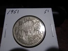 1951 - Canada 50 cent  - Canadian half dollar -