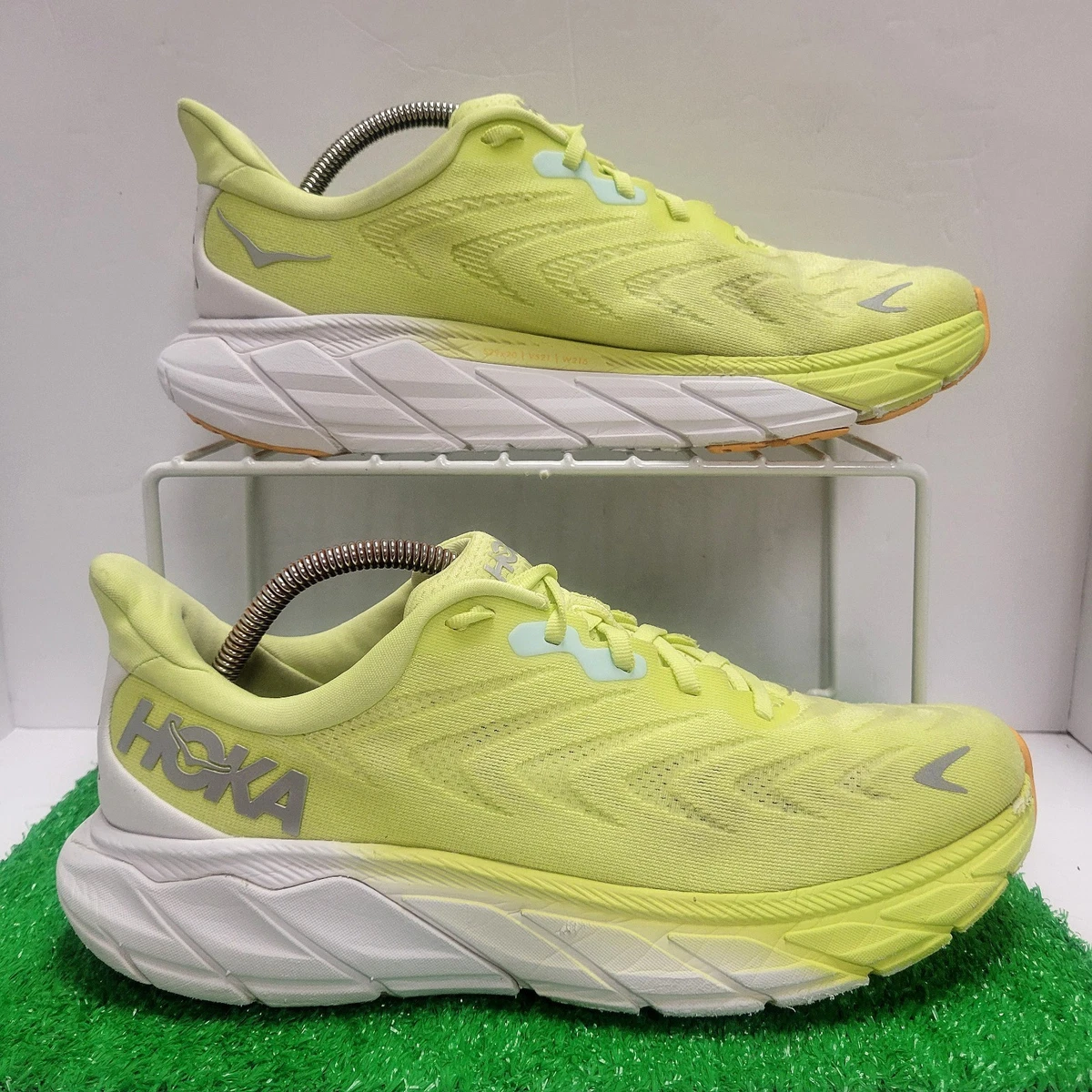 Hoka One Women\'s Arahi 6 Running Shoes Citrus Glow White Size US 7.5 B Hoka Arahi 6 Women main image 2