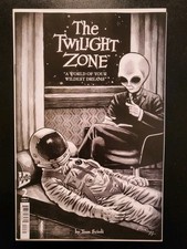 THE TWILIGHT ZONE #2 - 1:15 JIM RUGG VARIANT - IDW