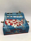 Wolverine • State Capital Map Quiz Game • Tin Litho Educational Toy • 1950s