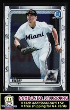 2020 Bowman Chrome Prospects #BCP-116 J.J. Bleday Miami Marlins