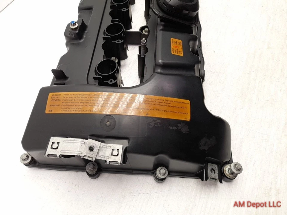 2007 BMW 335xi 335i E90 E92 N54 tampa da cabeça do cilindro da válvula 11127565284 - Imagem 2 de 4