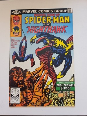 Marvel Team-Up #101 (1980) Spider-Man and Nighthawk Bronze Age Steve Ditko Art