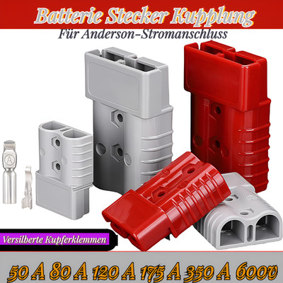 Batterie Stecker Kupplung Mit 50A 80A 120A 175A 350A Für Anderson Stromanschluss