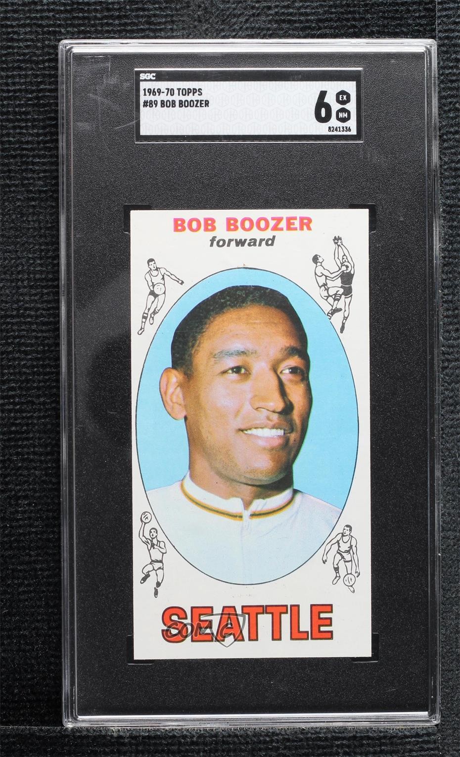 1969-70 Topps Bob Boozer #89 SGC 6 14t3