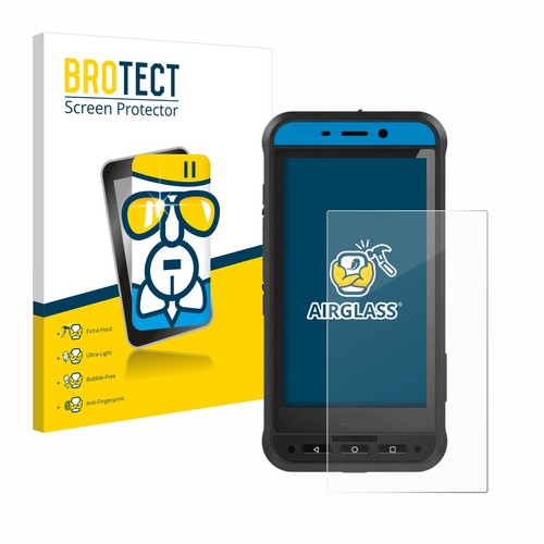 BROTECT Panzerfolie Schutzglas für Ecom Smart-Ex 02 DZ2 Display 9H Zubehör