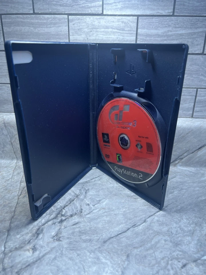 Gran Turismo 3 A-Spec Red - Not For Resale - Sony PlayStation 2 - PS2 - Image 4 of 4