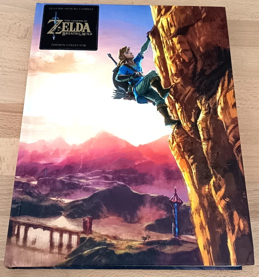 Guide Officiel Collector Zelda Breath of the Wild + Carte FR Nintendo Switch JRF, photo 1 sur 5