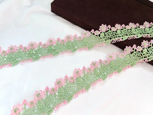 Juego de 20 yardas bordado japonés/encaje Chikazawa/artesanía/flor/decoraciones - Imagen 8 de 19