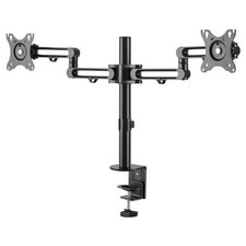 StarTech.com Desk Mount Dual Monitor Arm - Desk Clamp VESA Compatible Monitor Mo