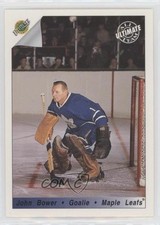 1991-92 Ultimate Original Six Johnny Bower #80 HOF uk2