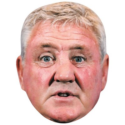 Steve Bruce (Short Hair) Celebrity Mask, Flat Card Face, Fancy Dress Mask