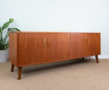 Refinished Vintage Mid Century Teak G-Plan Sideboard Record Cabinet TV Stand