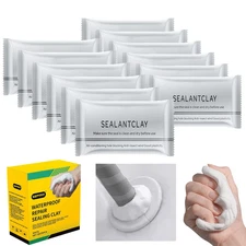 New Type White Waterproof Sealant Mastic, Repair Sealing Clay, Quick Mending Mud