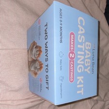 Luna Bean Baby Casting Kit Makes 2 Castings Ages 0-9 Months Blue