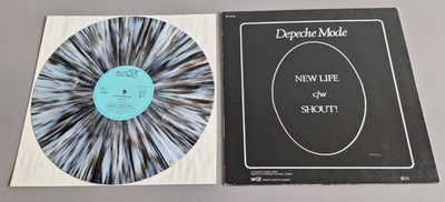 DEPECHE MODE lim grey marbled Vinyl 12