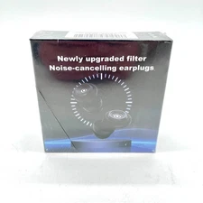 Brand New Reusable Multi-Purpose Noise Cancelling  Earplugs - White
