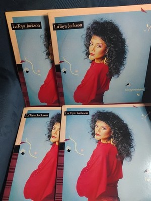 LATOYA JACKSON ''IMAGINIATION'' (1986) PROMO LP - Hard To Find!