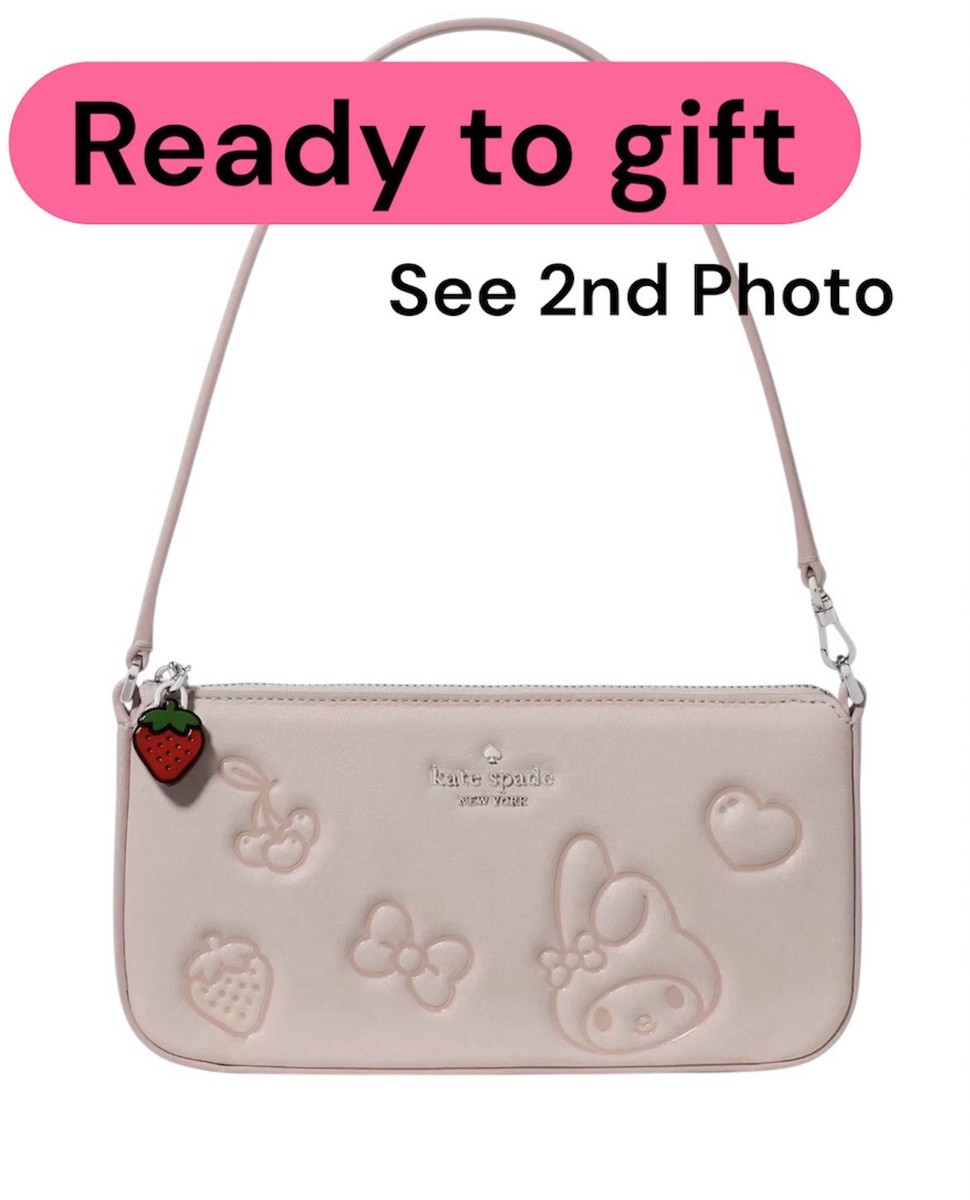 Kate Spade KSNY New York Puffy My Melody Convertible Wristlet Bag