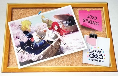Naruto Boruto Postcard Set Studio Pierrot Minato Kushina Jiraiya Tsunade Orochim