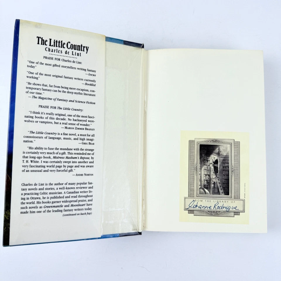 The Little Country by Charles de Lint 1992 BCE Hardcover Fantasy Novel Foto 2 de 4