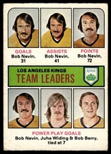 1975-76 O-Pee-Chee *C* Bob Nevin/Juhs Widing #320