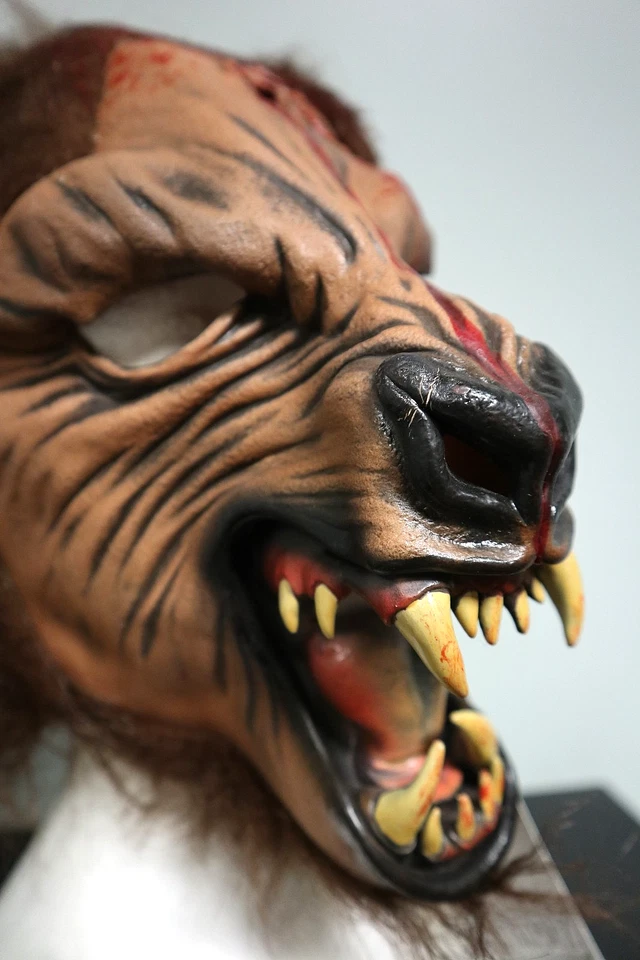 Be Something Studios Classic - Zagone Studios "Chews Your Partner" Handmade Mask - Image 4 of 4