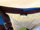 Sports Essentials    Size S  Bold Striped Board Shorts - Black, White, Lime,Blue — photo 3