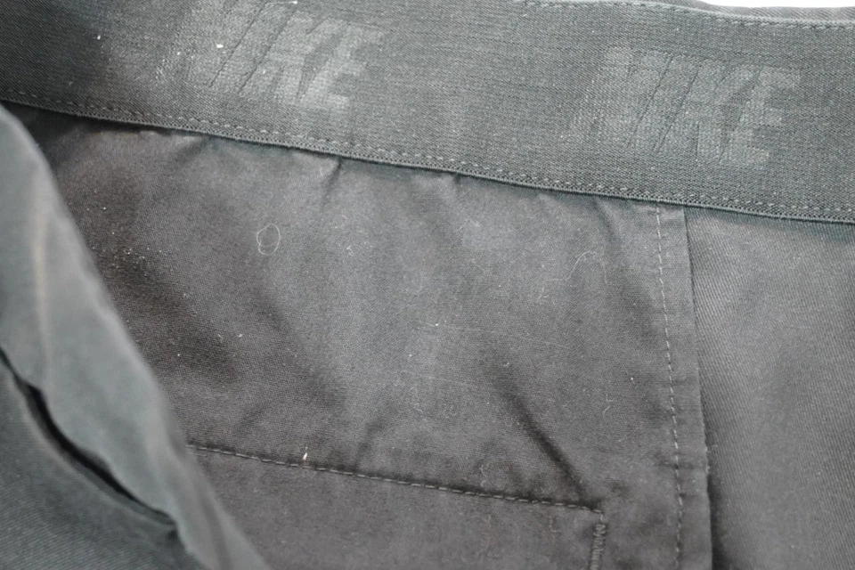 Pantalones Cortos de Golf Nike Dri Fit Elastizados Negros Rendimiento Planos 10" INS Para Hombres Talla 38 Foto 4 de 4