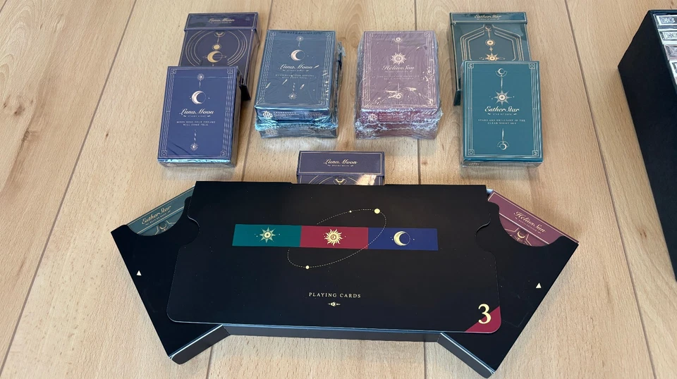 23 Luna Moon Playing Cards Poker Decks Les Méliès Deluxe Limited Edition rar - Bild 2 von 4