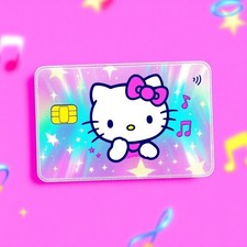 Hello Kitty Holographic Credit Card Skin