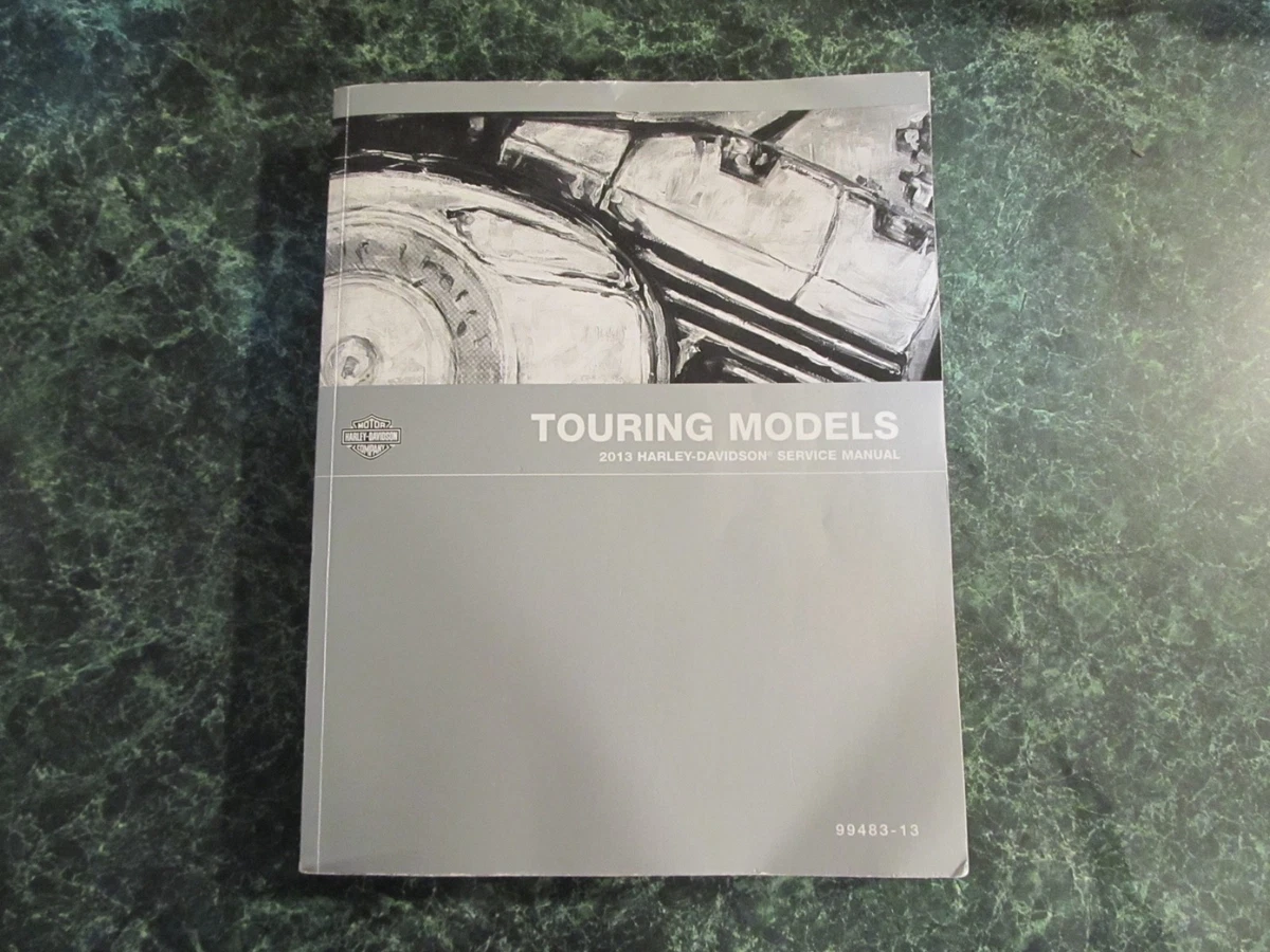 Harley-Davidson Motorcycle Manuals and Literature 2013 2013 Year