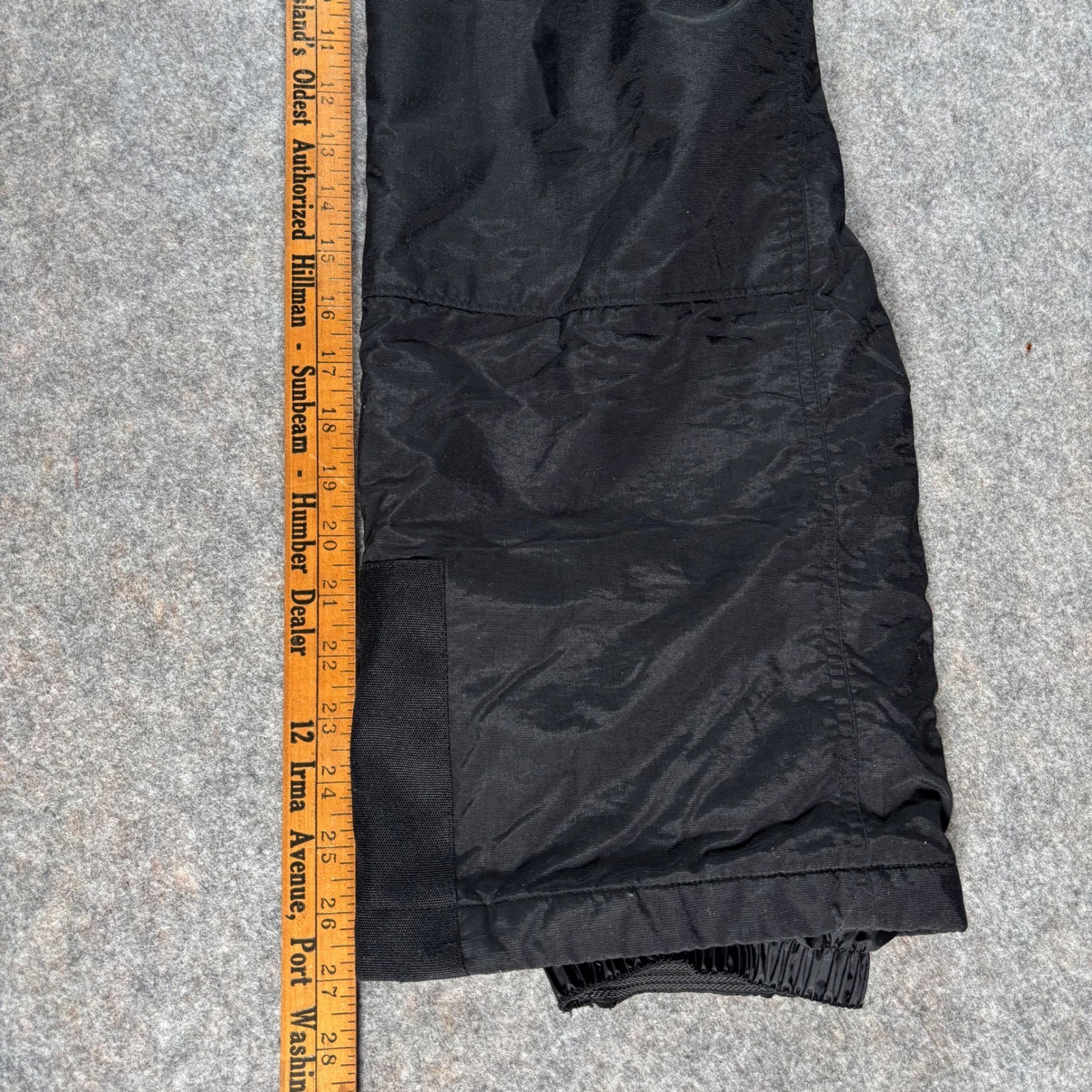 Columbia Sportswear Black Ski Snow Bib Overalls Pants Youth Size 14/16 152 XL