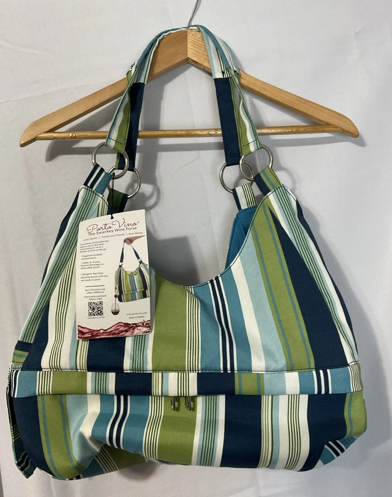 NEW! The Swankey Beverage Tote - Women’s Wine Tote w/Dispenser Bag Cooler Pack