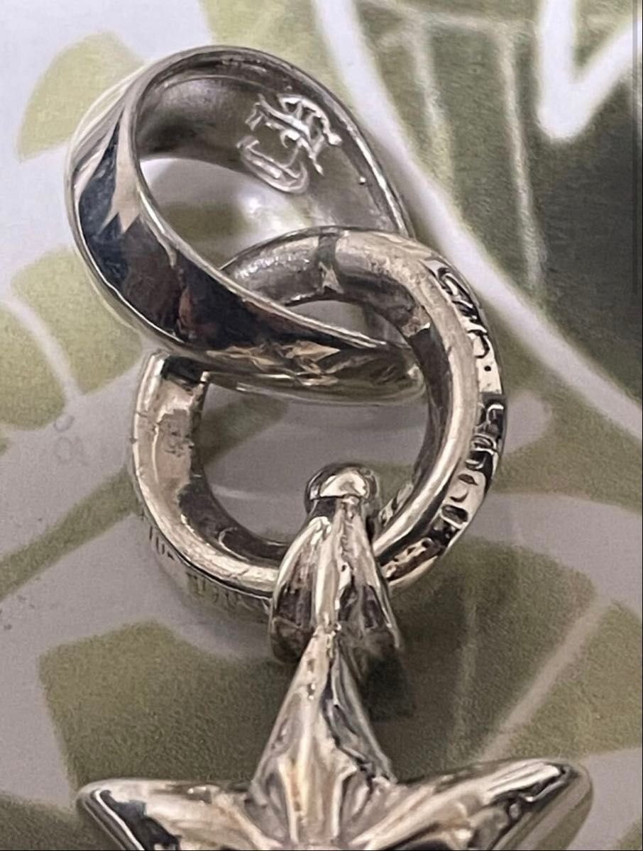 Chrome Hearts Star w/ Bale Sterling Silver Pendant New 925 Jewelry