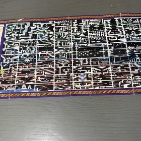 Castlequest Nintendo NES Foldble Promo Poster Map Insert ONLY