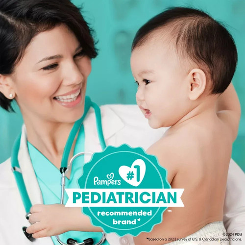 Pañales desechables para bebé Pampers Swaddler 360 enormes - talla 6 - 68ct - Imagen 4 de 4