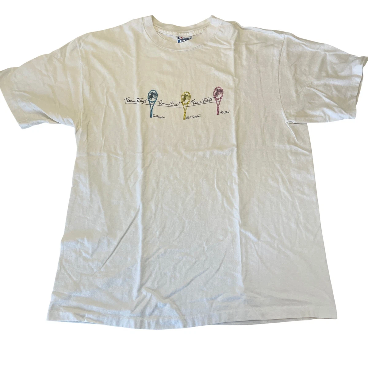 Hanes White Vintage T-Shirts for Men for sale | eBay