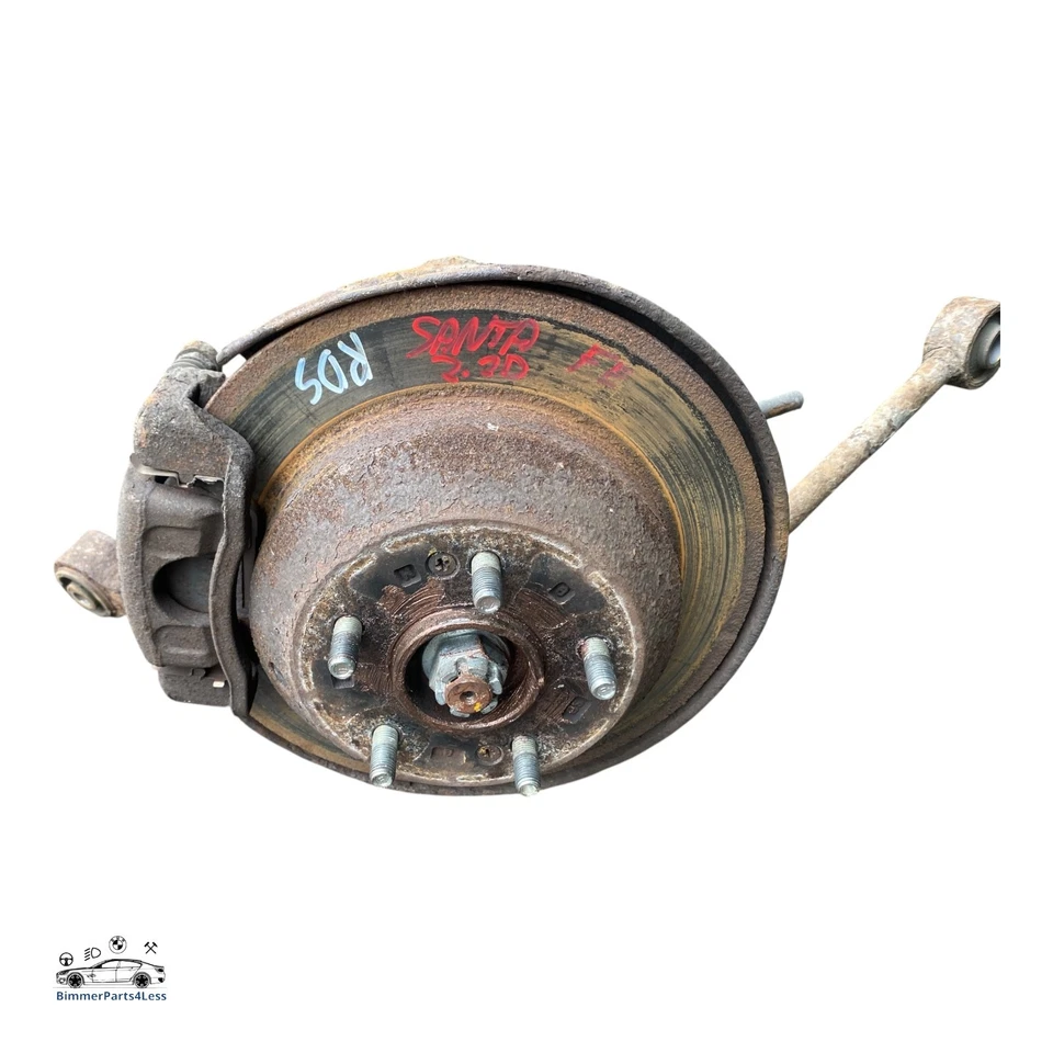 Hyundai Santa Fe MK3 2011 2,2 diésel 4x4 suspensión trasera derecha buje de pierna Foto 2 de 4