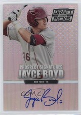 2013 Prizm Perennial Draft Picks Prospect Signatures Silver Jayce Boyd Auto 1g70
