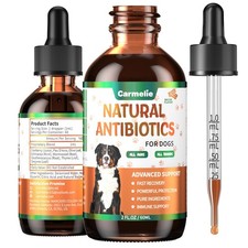 Natural Antibiotics for Dogs - Dog Antibiotics Nutritional Supplements for Sk...