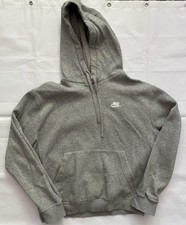 Nike Sportswear Club Fleece Men's Size S Pullover Hoodie - Gray With Front Pouch