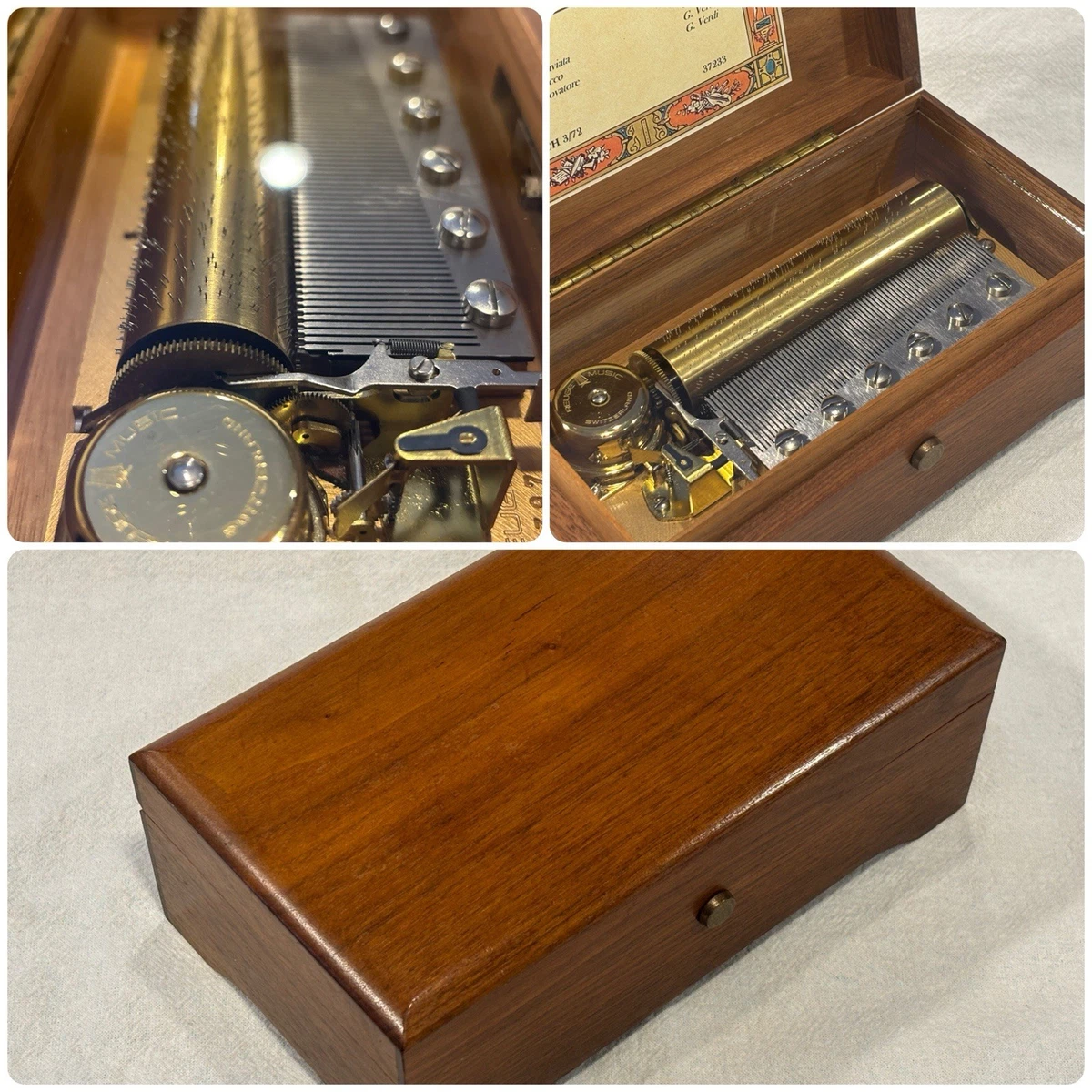 Preços baixos em Reuge Caixinhas de Música colecionáveis | eBay