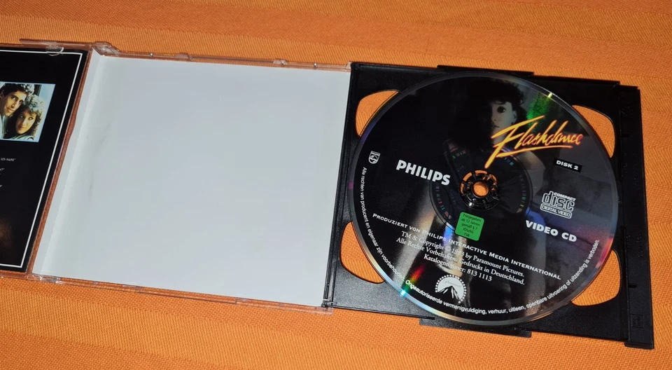 Original Motion Picture Soundtrack Flashdance Philips Video 2CD 1994 Paramount  - Bild 4 von 4