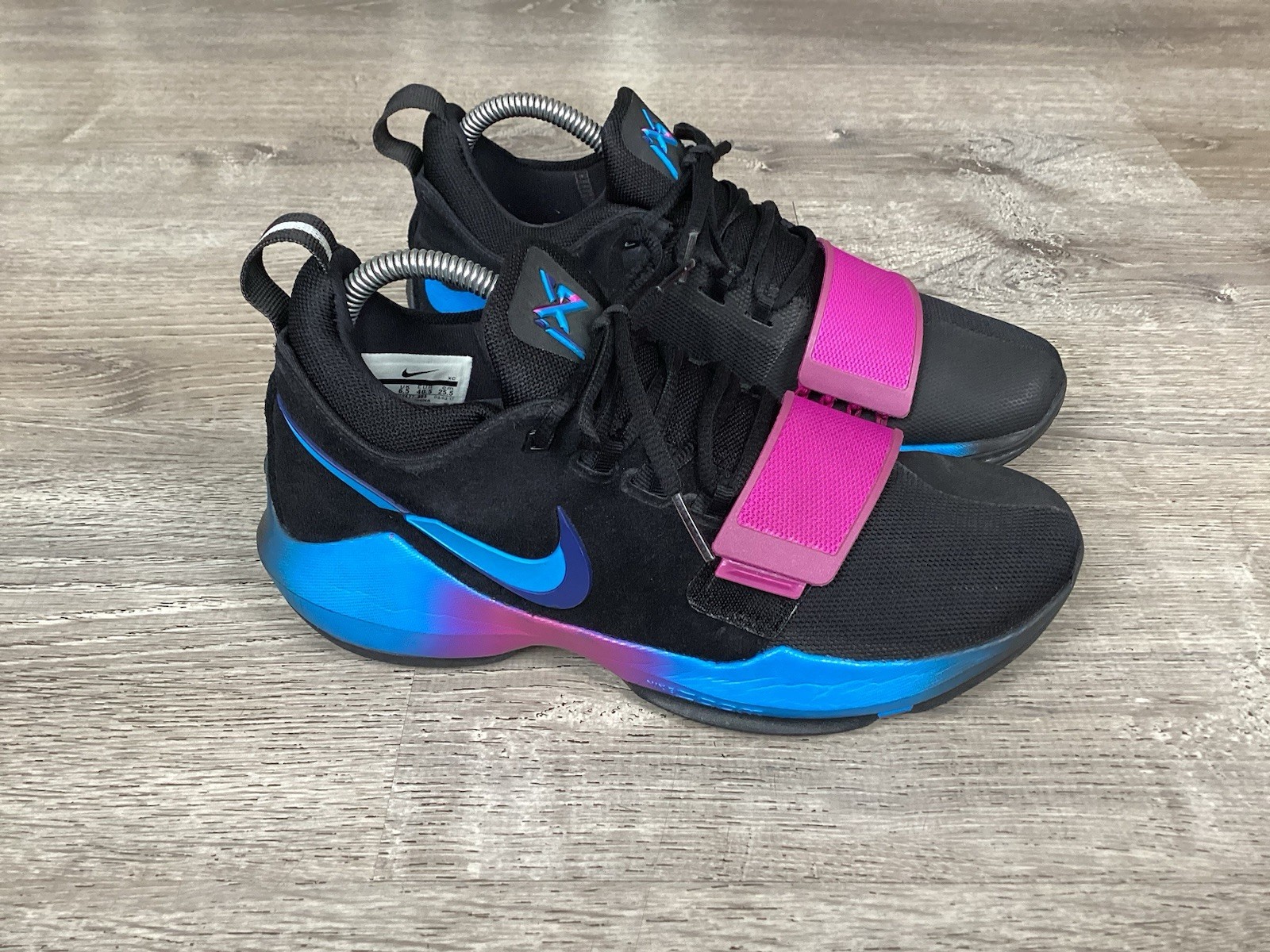 Nike mens Paul George PG 1s Flip The Switch Size 7.5 Basketb