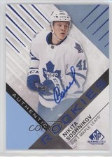 2016-17 SP Game Used Authentic Rookies Blue Auto Nikita Soshnikov #125 Auto n7r