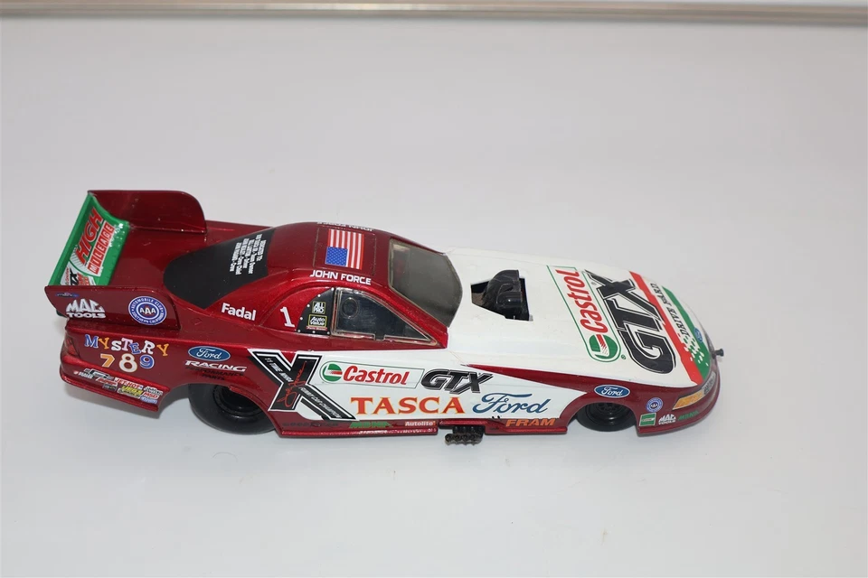 JOHN FORCE 2002 WINNERS CIRCLE TASCA FORD/CASTROL GTX FORD MUSTANG FUNNY CAR - Image 2 of 4