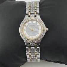 Citizen Ladies Eco-Drive MOP Dial Diamond Two Tone Bracelet Watch