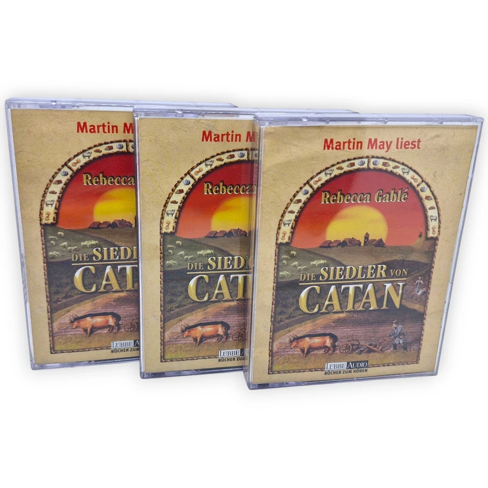 Die Siedler von Catan Rebecca Gable Hörbuch MC Kassetten 6 Martin May Lübbe Buch - Bild 2 von 4